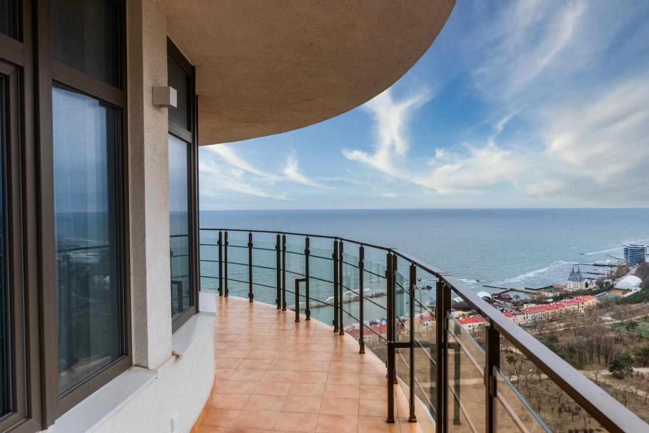 44 Pearl 1-Bedroom Panoramic Sea View Apartment Odesa Exterior foto