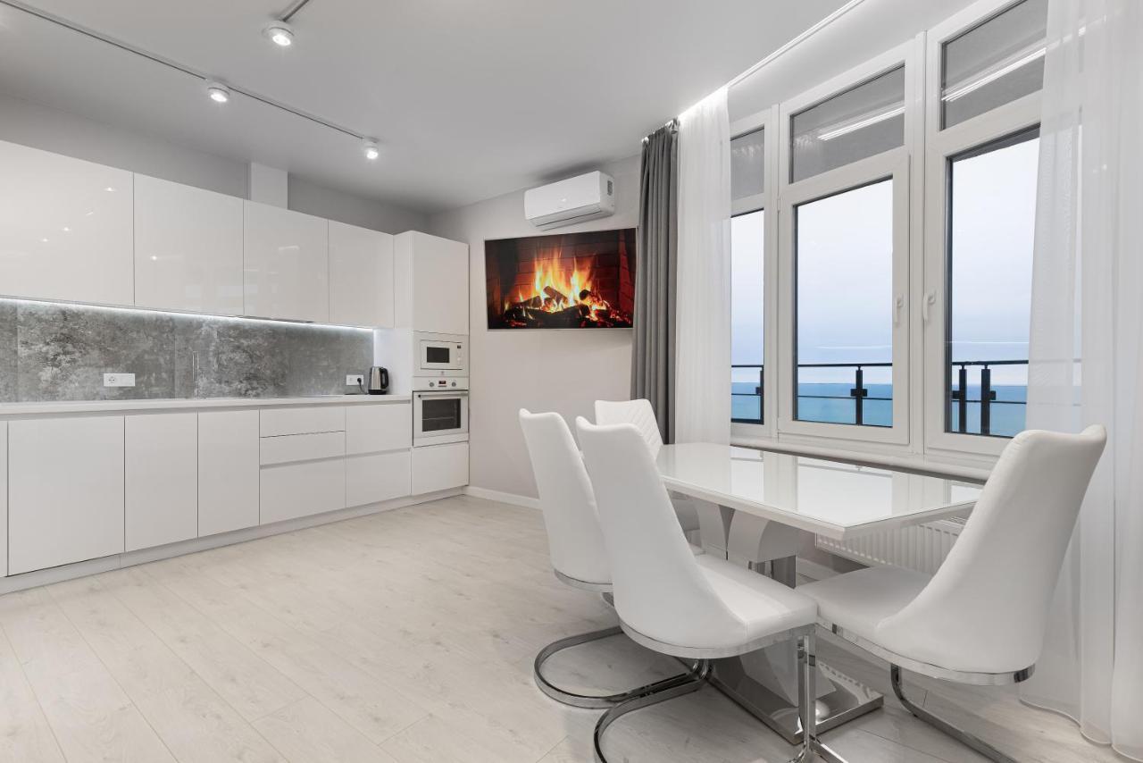 44 Pearl 1-Bedroom Panoramic Sea View Apartment Odesa Exterior foto
